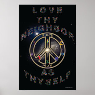 GUDEN PLANERAR POSTER