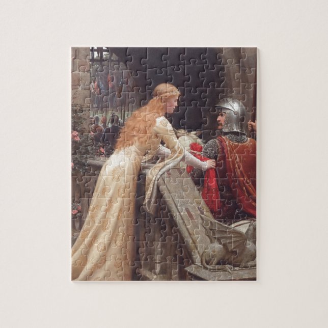 Guden rusar! [Edmund Blair Leighton] Pussel (Vertikal)