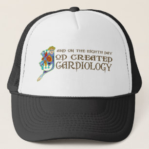 Guden skapade Cardiology Truckerkeps