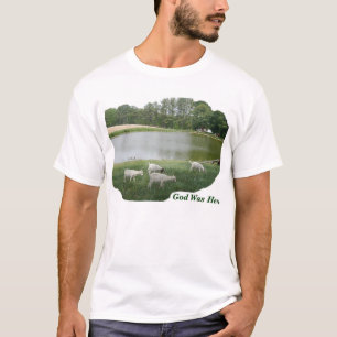 Guden var här - getlantgården t-shirt