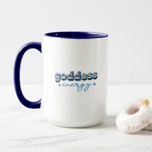gudenergi (blå) mugg