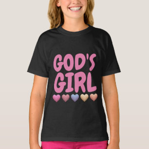 GUDENS Flicka RÖDA T-SHIRTAR TEES T Shirt