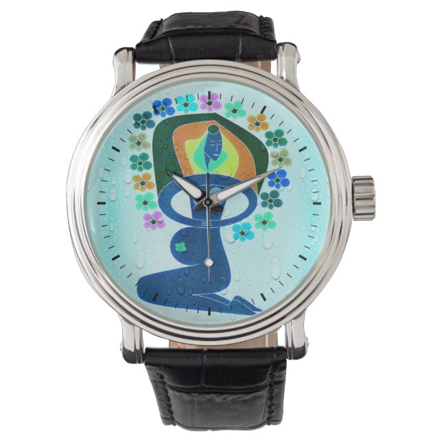 gudens jungfruliga mor armbandsur (Framsida)