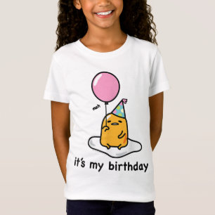 Gudetama "Det är min födelsedag" Tee Shirt T-Shirt