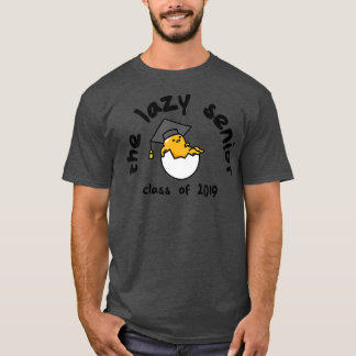Gudetama i klassen Lazy Egg från 2019 Studenten T Shirt