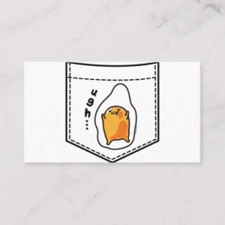 Gudetama Pocket Sweatshirt Visitkort
