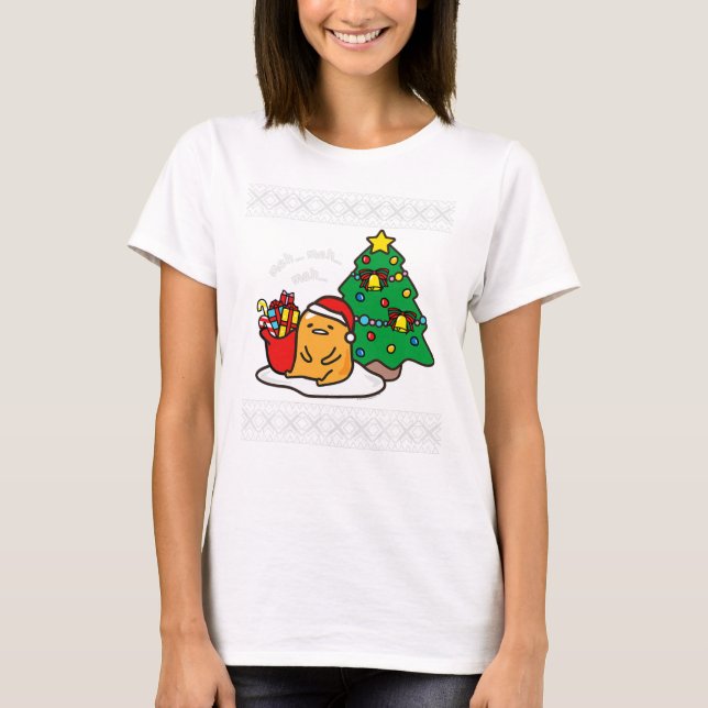Gudetama Ugly jul Sweater Tee (Framsida)
