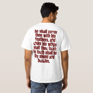 Gudge som du påskyndar (psalms91:4) tee