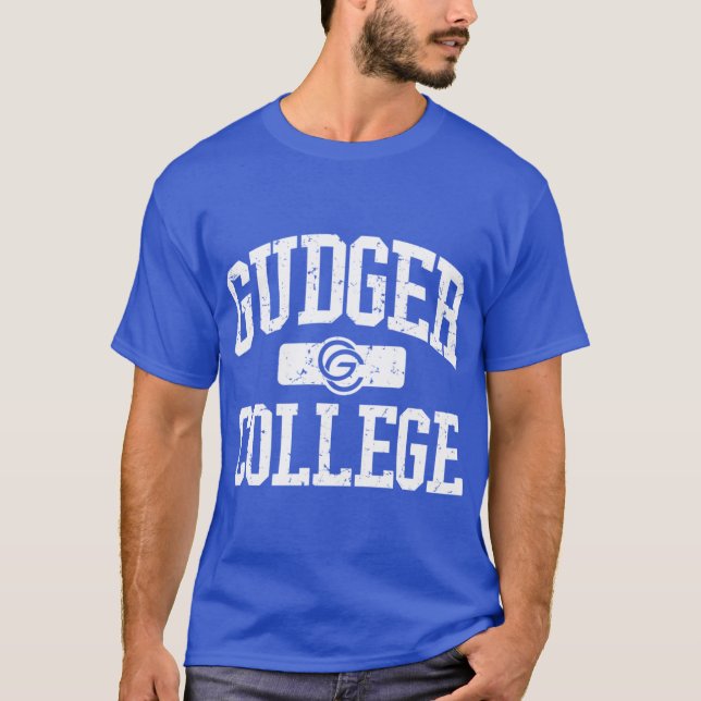Gudger College vintage T Shirt (Framsida)
