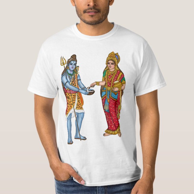 Gudinna Annapurna T-Shirt (Framsida)