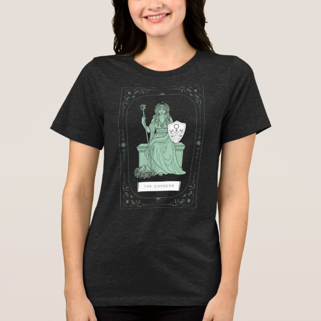 Gudinna Aphrodite Tarot T Shirt (Framsida)