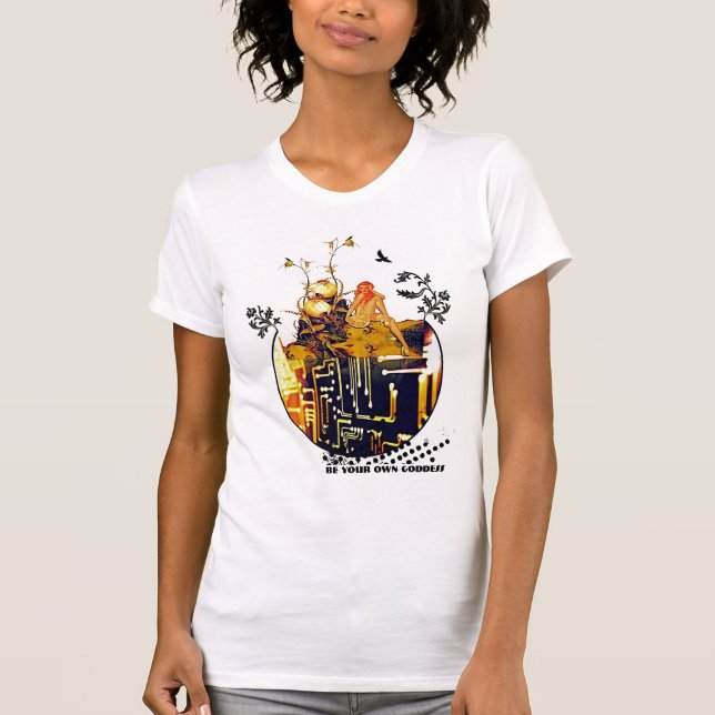 Gudinna av detta, det och annat t-shirt (Framsida)