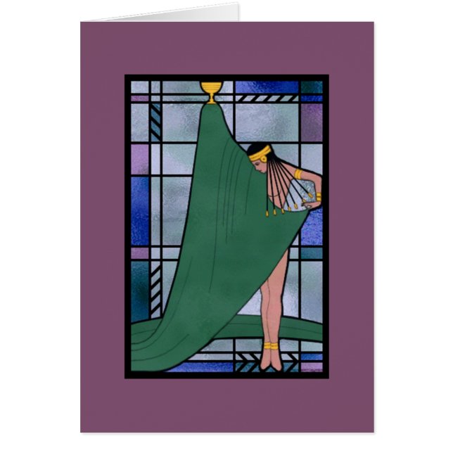 Gudinna av gryningkortet OBS kort (Framsidan)