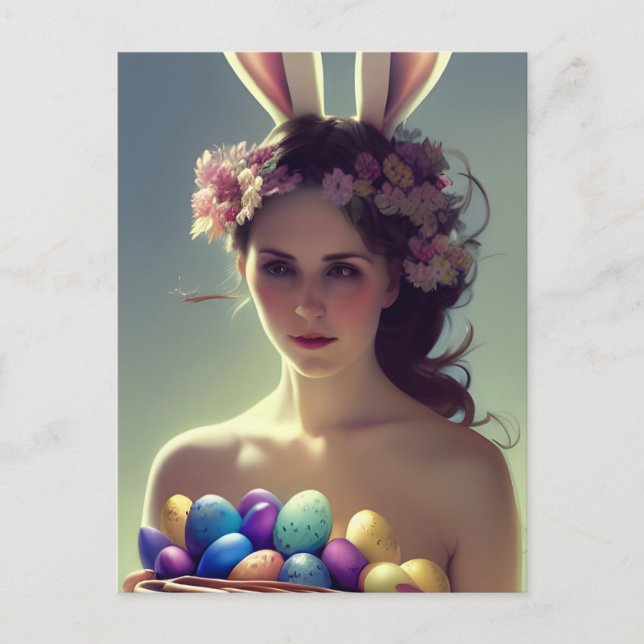 Gudinna av Ostara Vykort (Framsida)