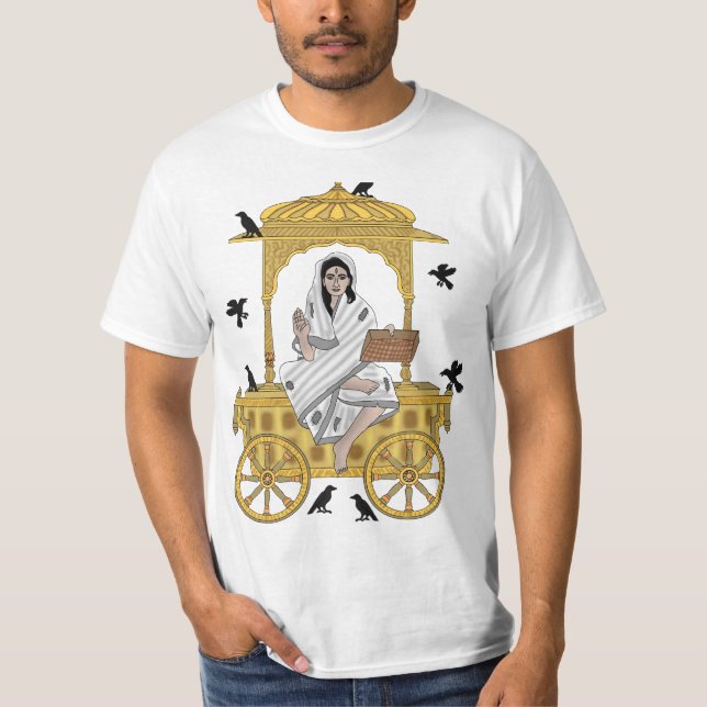 Gudinna Dhumavati T-Shirt (Framsida)