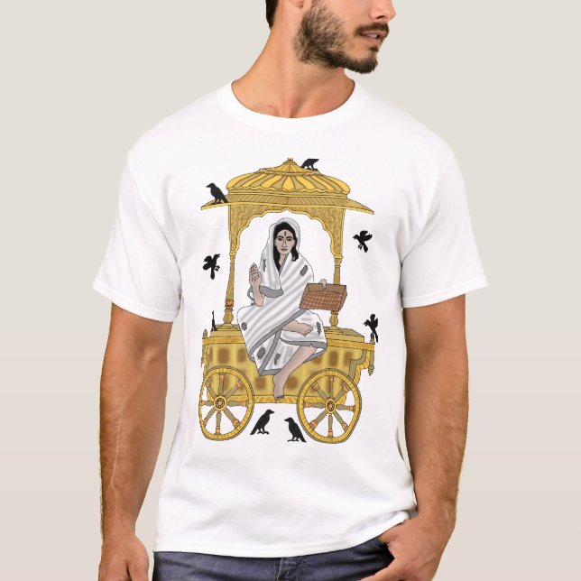 Gudinna Dhumavati T-Shirt (Framsida)