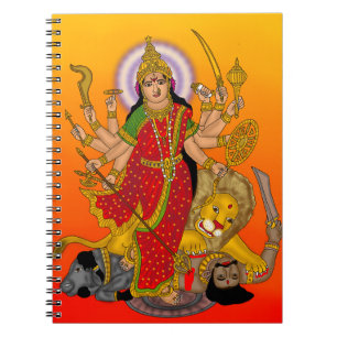 Gudinna Durga anteckningsbok