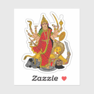 Gudinna Durga dekal