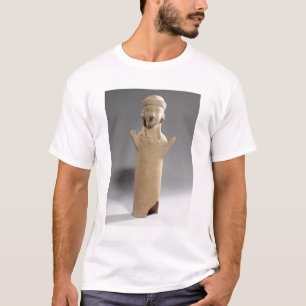 Gudinna eller worshipper med den lyftta ärmar, tee