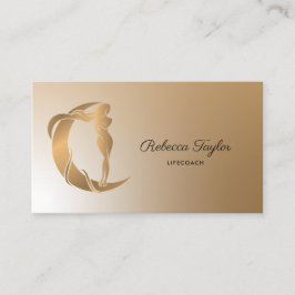 gudinna feminin livbusvenus mystic witchy visitkort