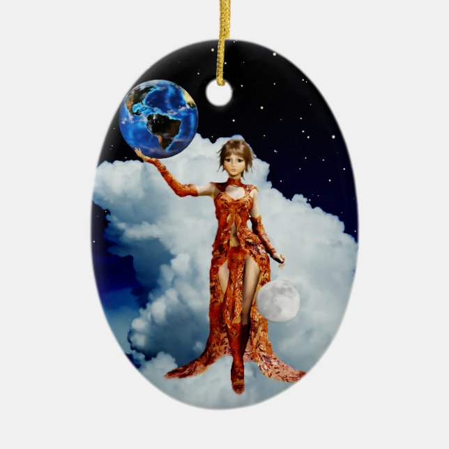 gudinna för Universe Ornament (Framsidan)