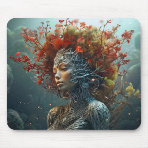 gudinna från naturen Mystical Etheral Fantasy Worl Musmatta