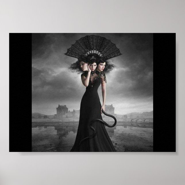 Gudinna Hecate. Poster (Framsidan)