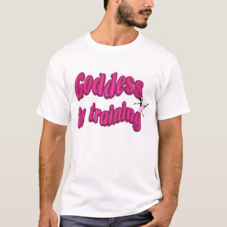 Gudinna i utbildningsborggård t-shirt