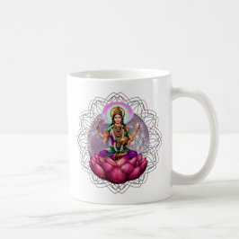 Gudinna Lakshmi mandala Kaffemugg