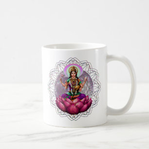 Gudinna Lakshmi mandala Kaffemugg