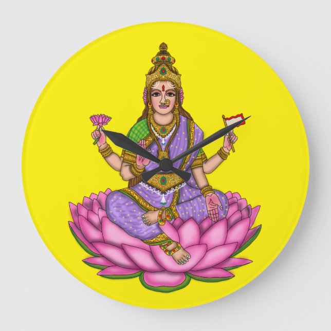 Gudinna Lakshmi Väggur (Framsida)