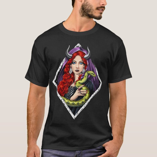 Gudinna Lilith T Shirt (Framsida)