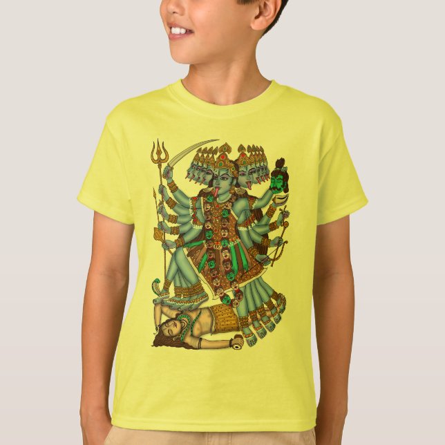 Gudinna Mahakali T-Shirt (Framsida)