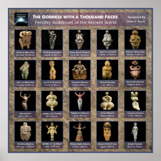 Gudinna med tusen Ansikte Poster