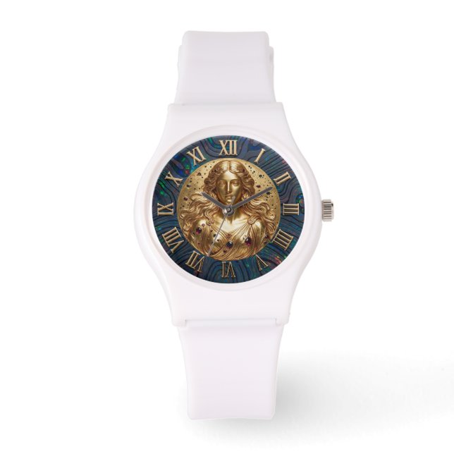 Gudinna Nyx Black Opal Ur Armbandsur (Framsida)
