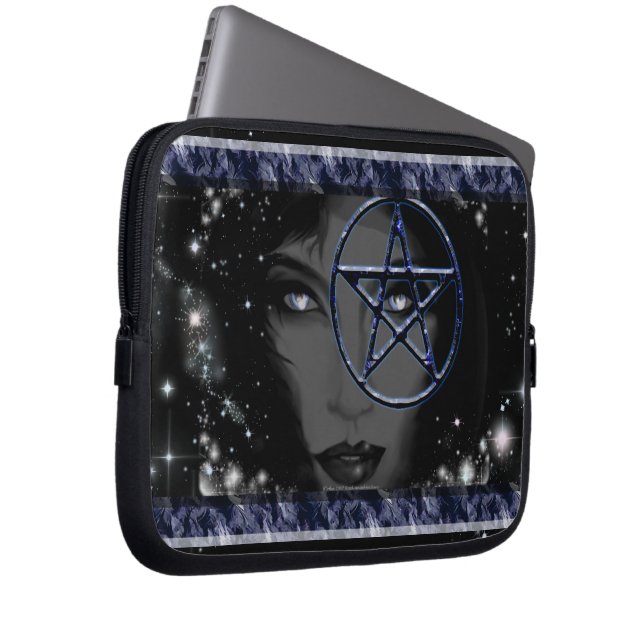 Gudinna Pentacle Laptop Fodral (Framsidan Höger)