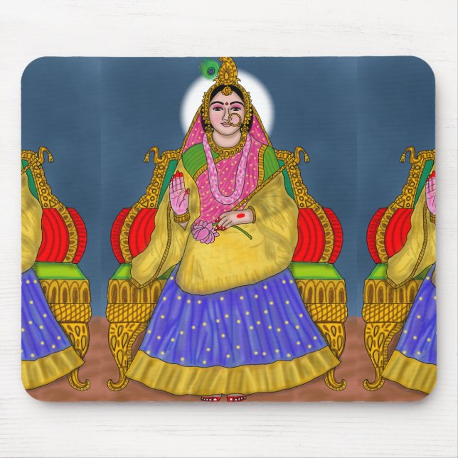 Gudinna Radha Musmattor (Framsidan)