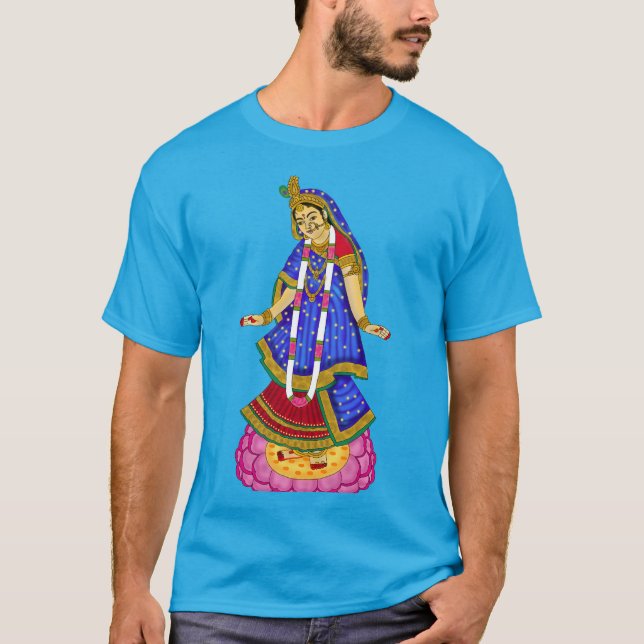 Gudinna Radha T-Shirt (Framsida)