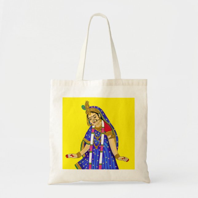 Gudinna Radha Totebag Tygkasse (Framsidan)