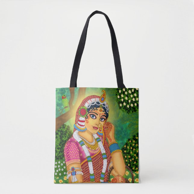 Gudinna Radha Totebag Tygkasse (Framsida)