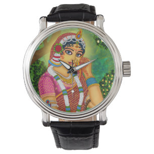 Gudinna Radha Väggur Armbandsur