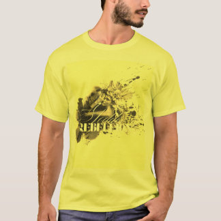 Gudinna Rebeljons - Porträtt Bläck-SplasAr T Shirt