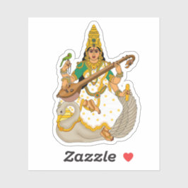 Gudinna Saraswati dekal