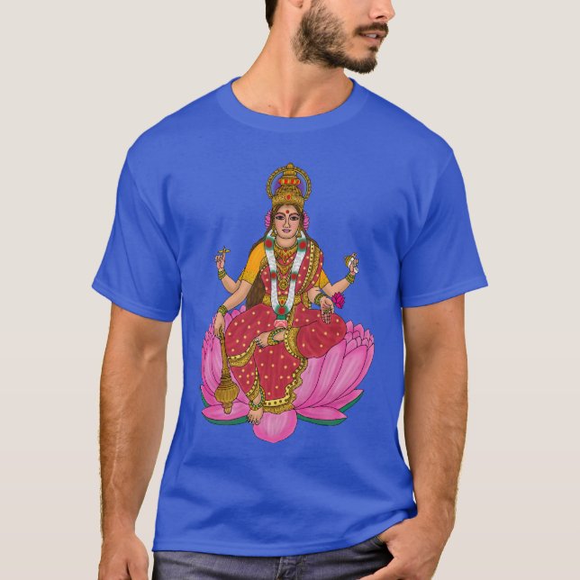 Gudinna Siddhidatri T-Shirt (Framsida)