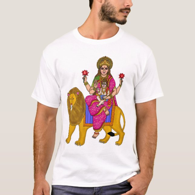 Gudinna Skandamata T-Shirt (Framsida)