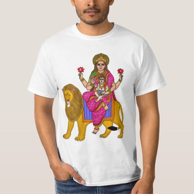 Gudinna Skandamata T-Shirt (Framsida)