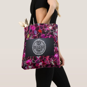 Gudinna Time GT All-Over-Print Totebag Tygkasse