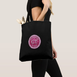 Gudinna Time GT All-Over-Print Totebag Tygkasse