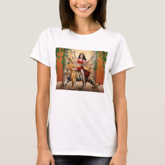 GudinnaDurga T skjorta T-shirt