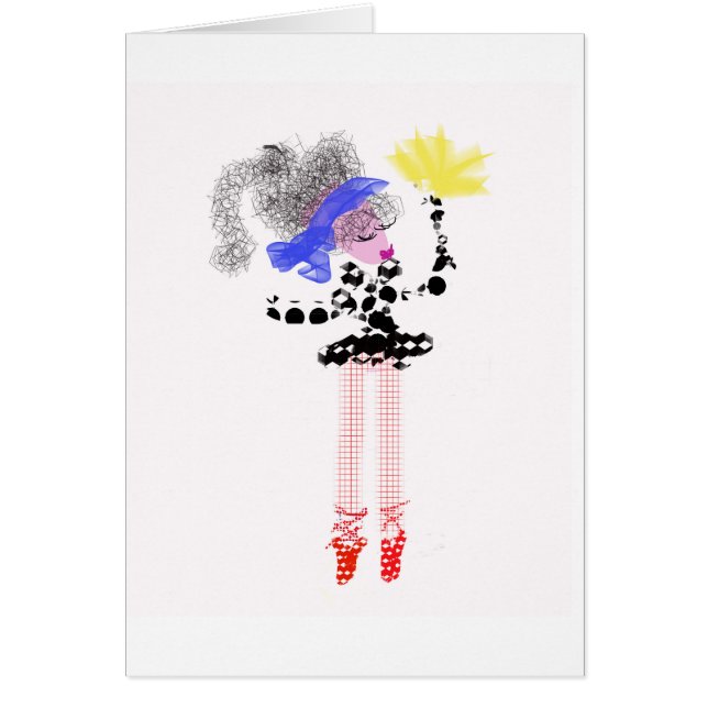 Gudinnakort Hälsningskort (Framsidan)